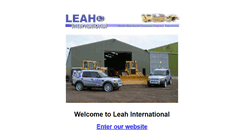 Desktop Screenshot of leahinternational.co.uk